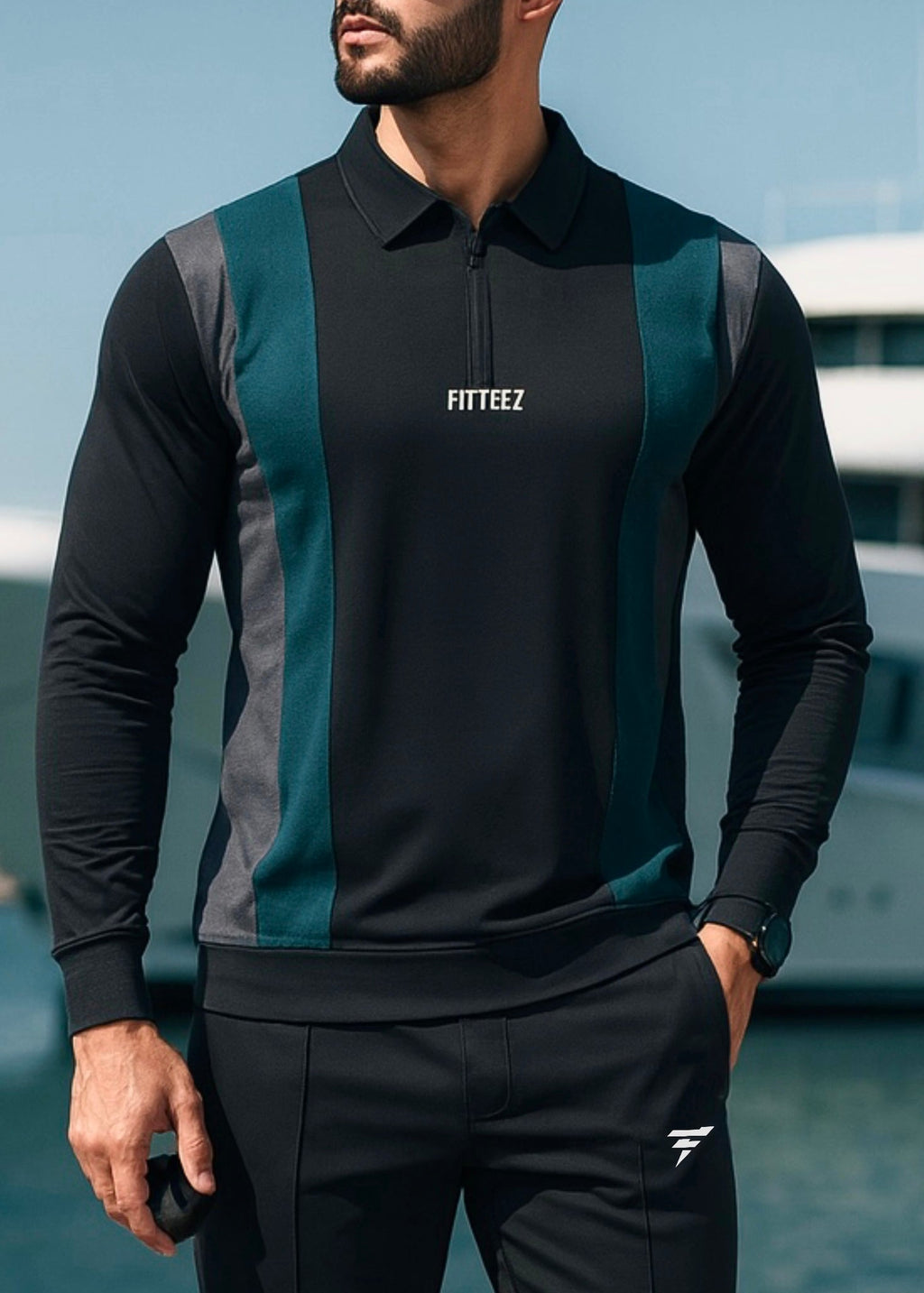THE FROST-EDGE SHIRT-BLACK