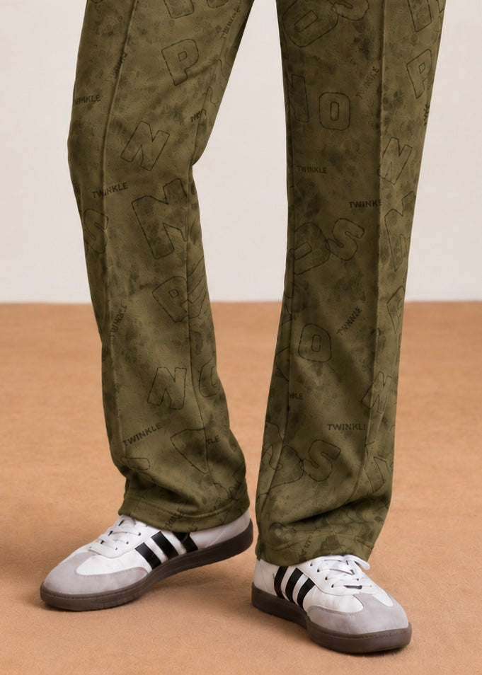 Urban Script Pant Trouser Olive