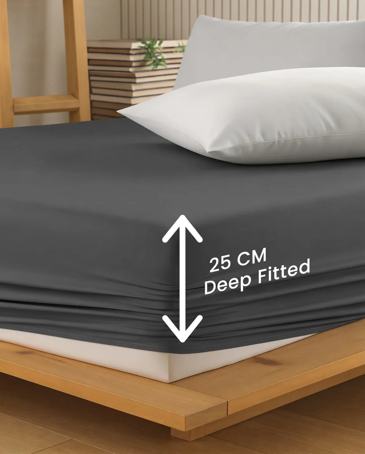 Premium Fitted Sheet With Pillows
