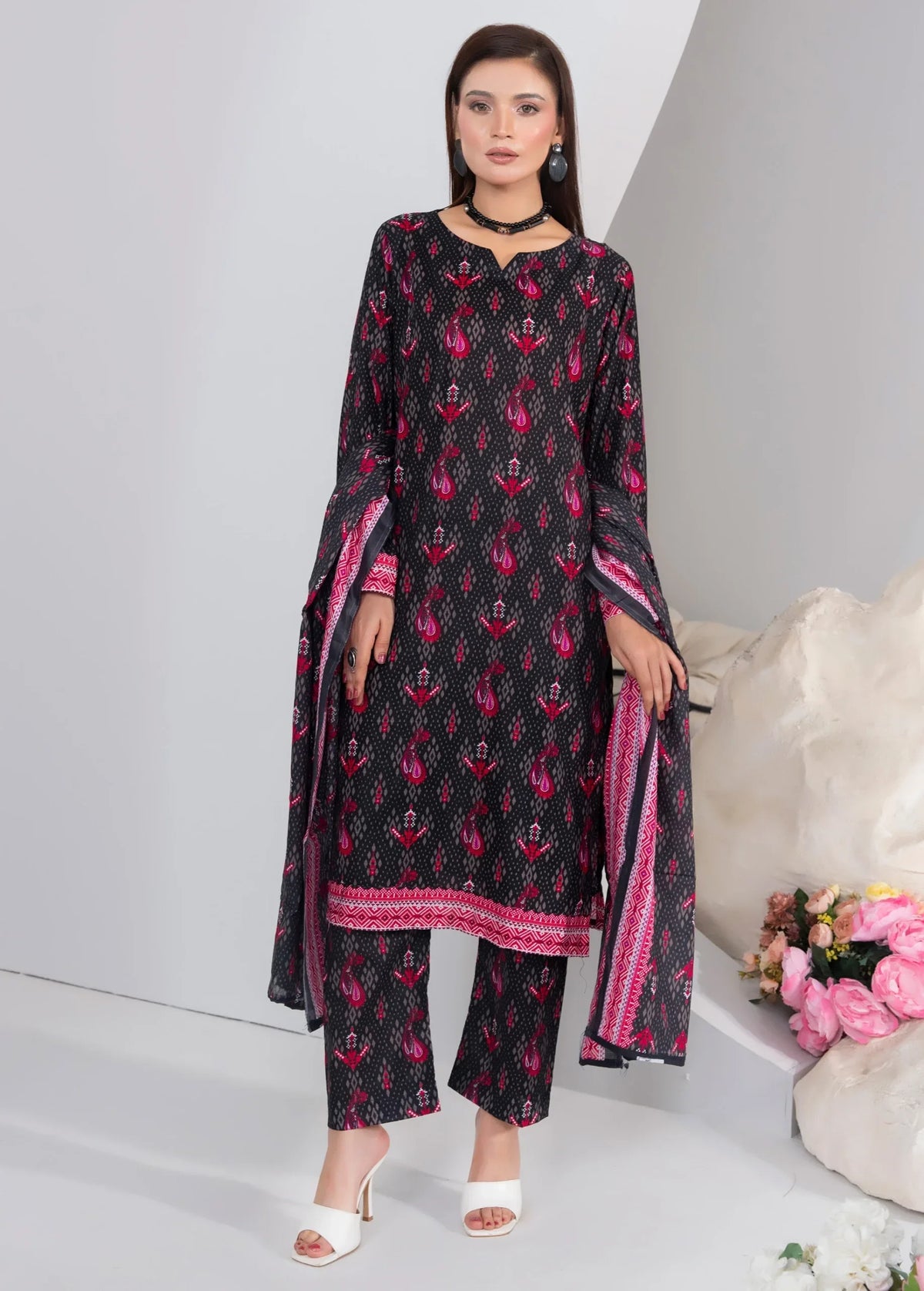 Ayra Printed 3PC Lawn Suits – Vol 10