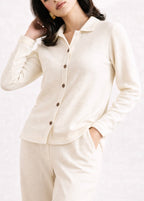 The Textured Grace-Wear shirt-BEIGE