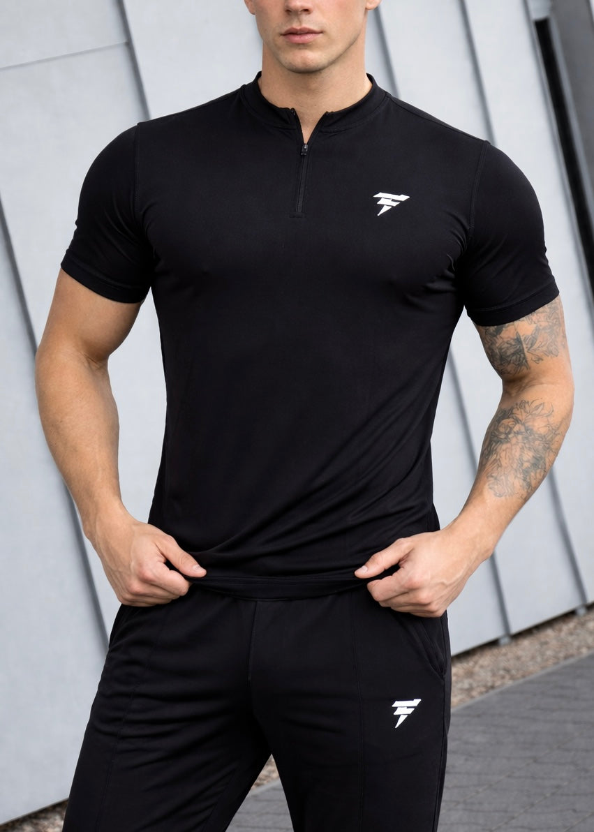 THE STORM-FLEX POLO-BLACK