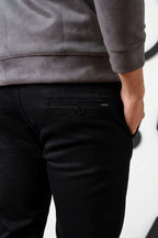 Real Black smart Fit Cotton Pant