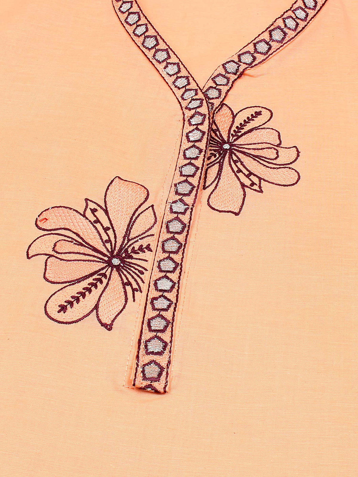 Girls Summer 2Pcs Embroidered Suit VG131-A