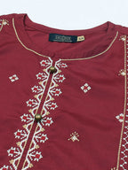 Girls Summer 2Pcs Embroidered Suit VG87-C