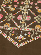 Girls Summer 2Pcs Embroidered Suit VG159-B