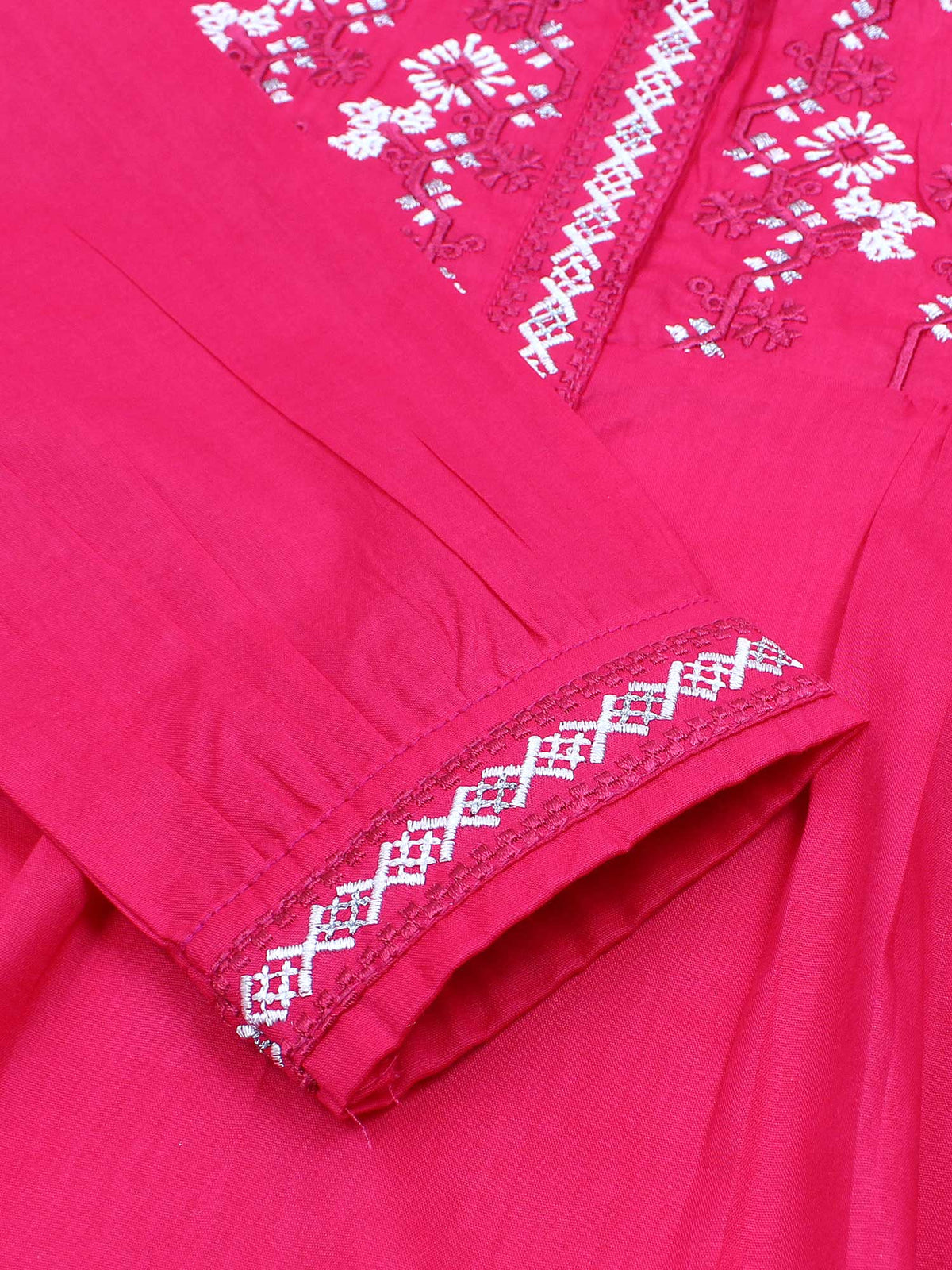 Girls Summer 2Pcs Embroidered Suit VG175-B