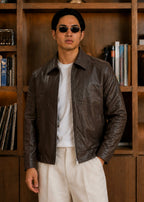 THE AVENOR-FORM JACKET-BROWN