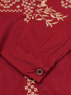 Girls Summer 2Pcs Embroidered Suit VG77-D