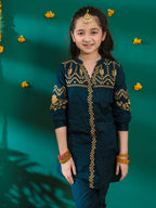 Girls Summer 2Pcs Suit VG77-B Zinc