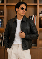 THE AVENOR-FORM JACKET-BLACK