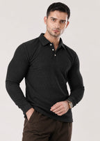 VEYRON TEXTURED SHIRT-BLACK