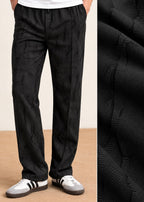 Classic Panel Track Pant Trouser BLACK