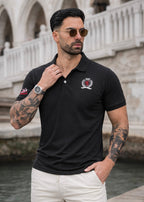 THE CLASSIC-FIT POLO-BLACK