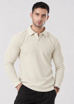VEYRON TEXTURED SHIRT-WHITE