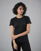 Cotton Free Lift T-Shirt - Black - Drizzle
