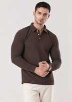 VEYRON TEXTURED SHIRT-MAROON