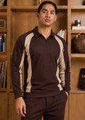 THE ELVANE-KNIT POLO-FT