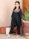 Girls Summer 2Pcs Embroidered Suit VG63-B