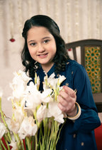 Girls Summer 2Pcs Embroidered Suit VG190-B
