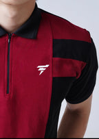 THE VIBRANT POLO-MAROON
