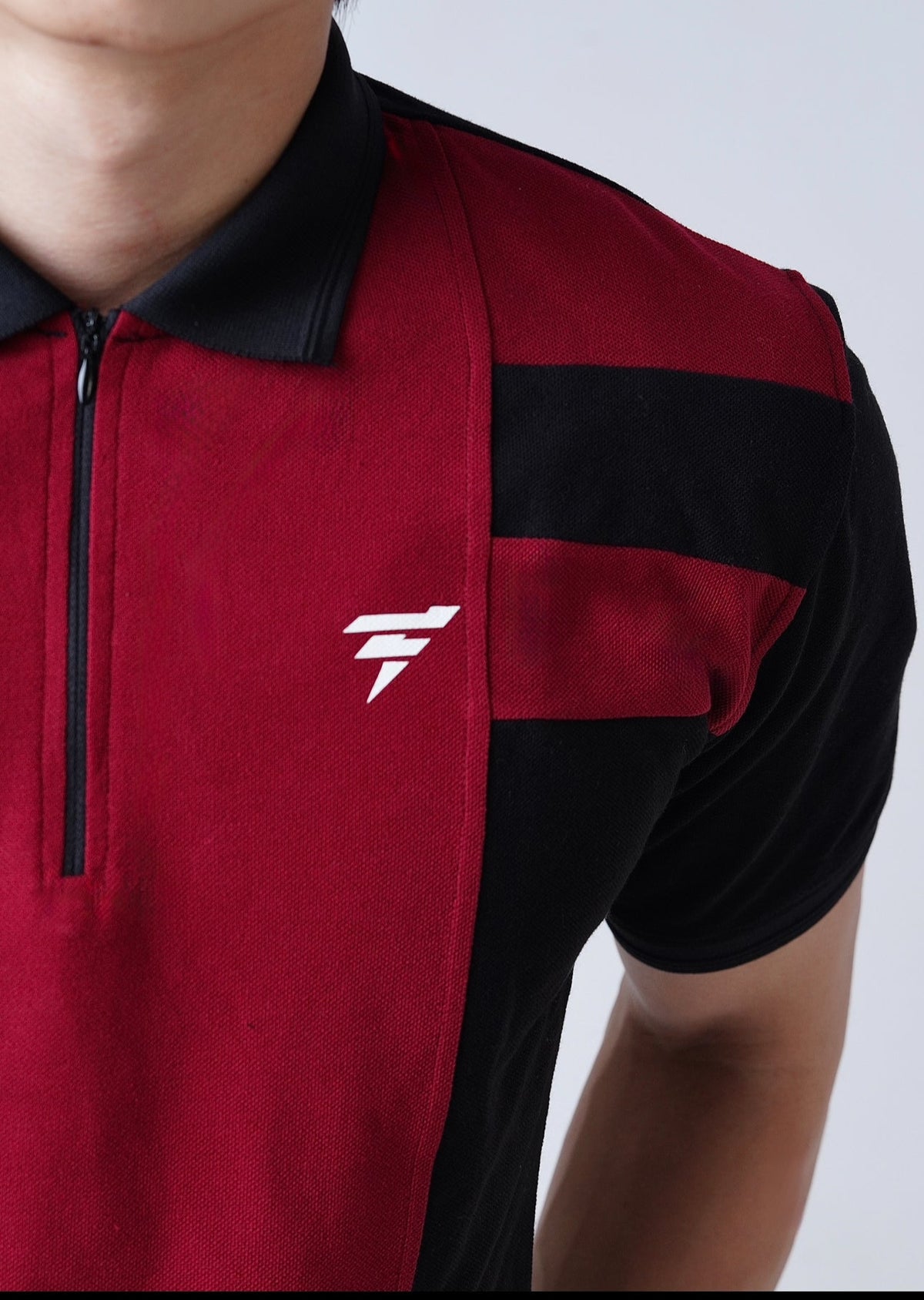 THE VIBRANT POLO-MAROON