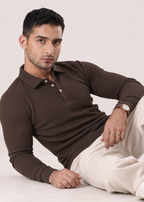VEYRON TEXTURED SHIRT-MAROON