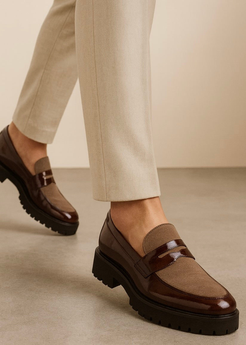0018 FORMAL AND CASUAL WEAR SHOES-MAROON