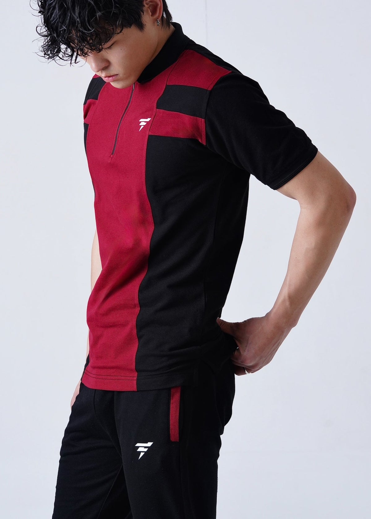 THE VIBRANT POLO-MAROON