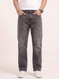 Men's Charcoal Grey Wide Leg Jeans - RF0007