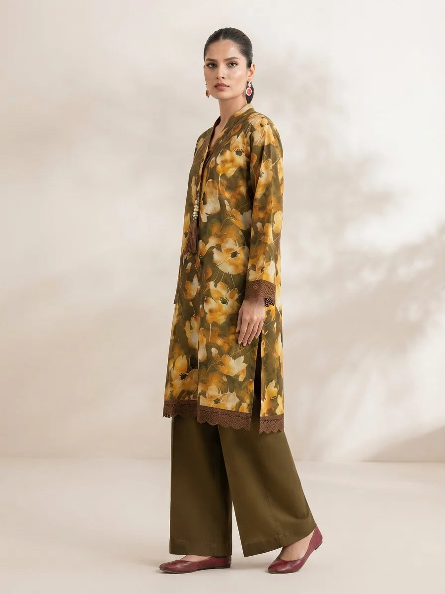Aaliyans Mahi Vol-04 Article-04 Stripe Lawn 2 Piece Suit