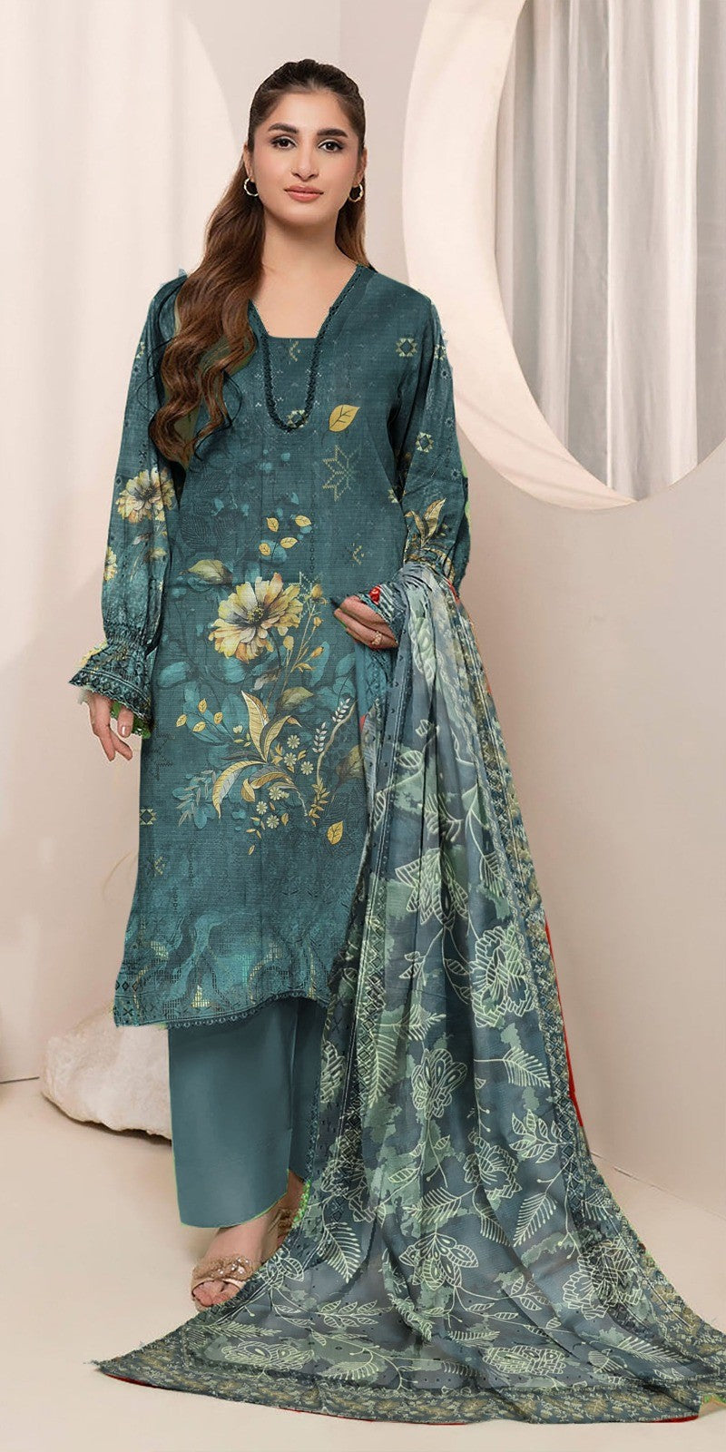 Heer Designer Bana Dora Lawn 3PC – Vol 2K25