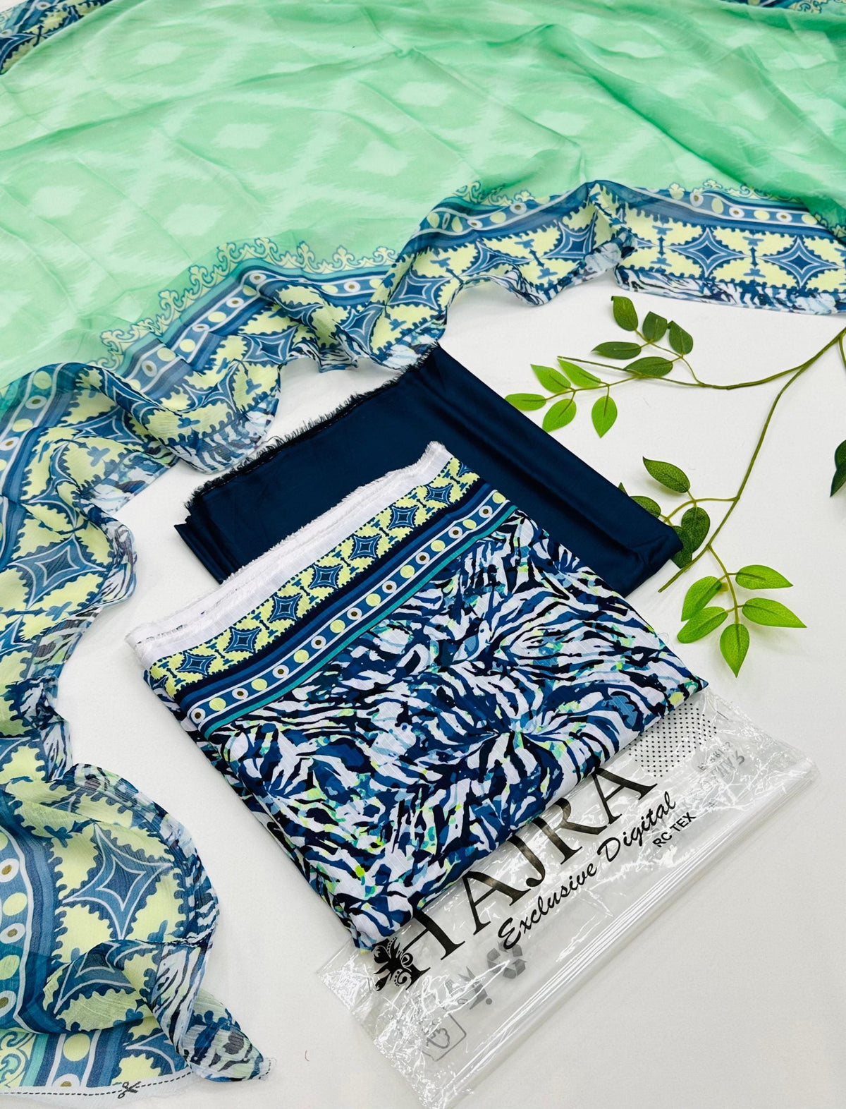 Hajra Silk Viscose 3PC Winter Collection
