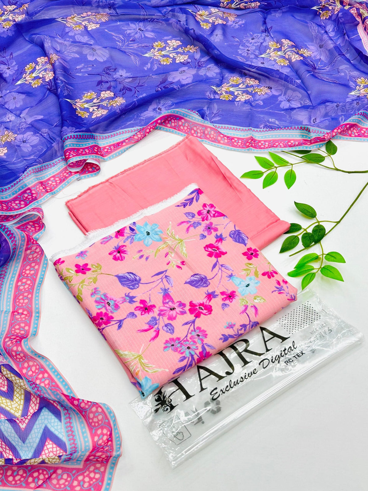Hajra Silk Viscose 3PC Winter Collection