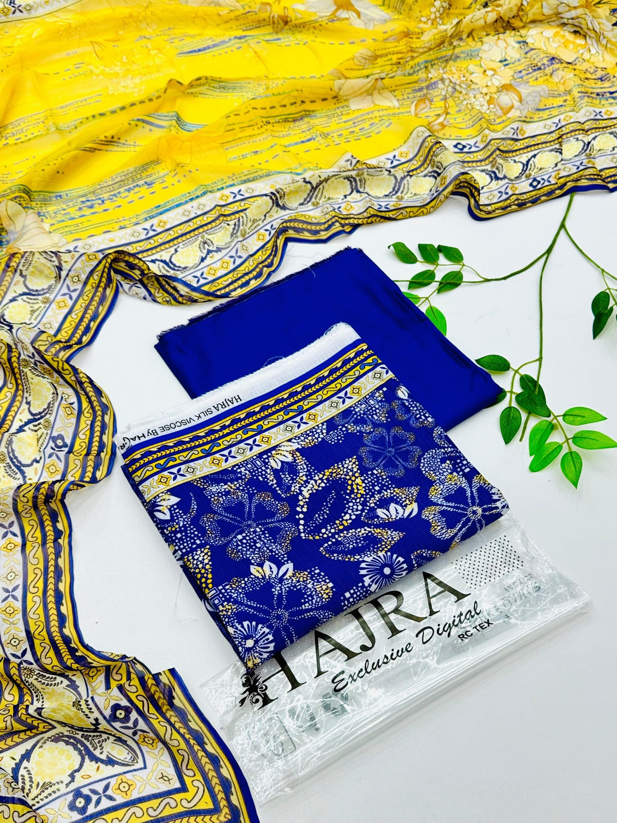 Hajra Silk Viscose 3PC Winter Collection