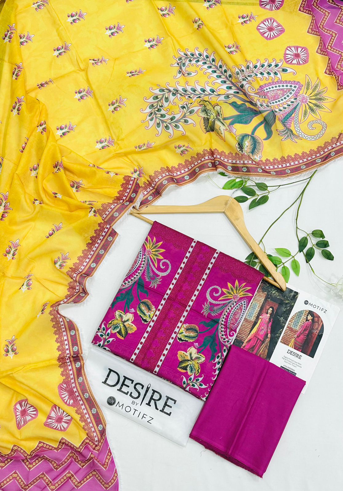 Desire by Motifz 3PC Lawn 2026