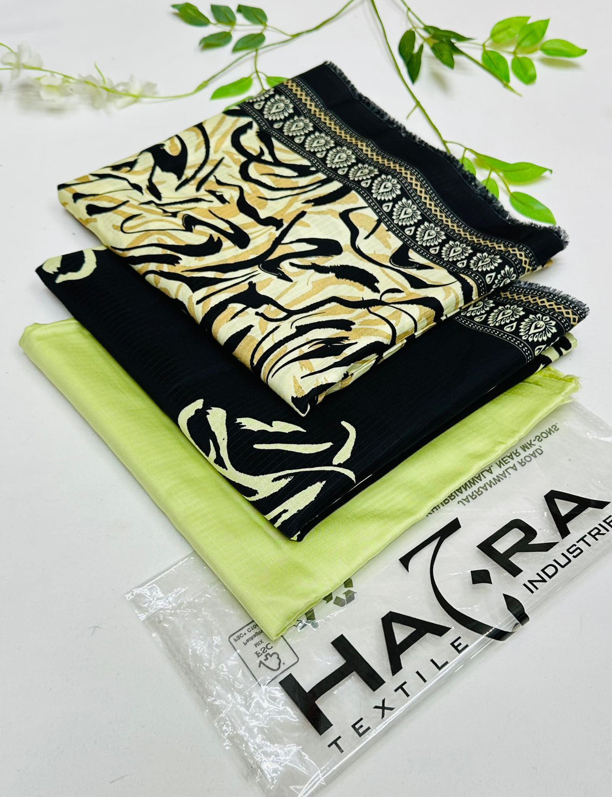 Hajra Viscose 3PC Winter Suits | Unstitched Premium Collection