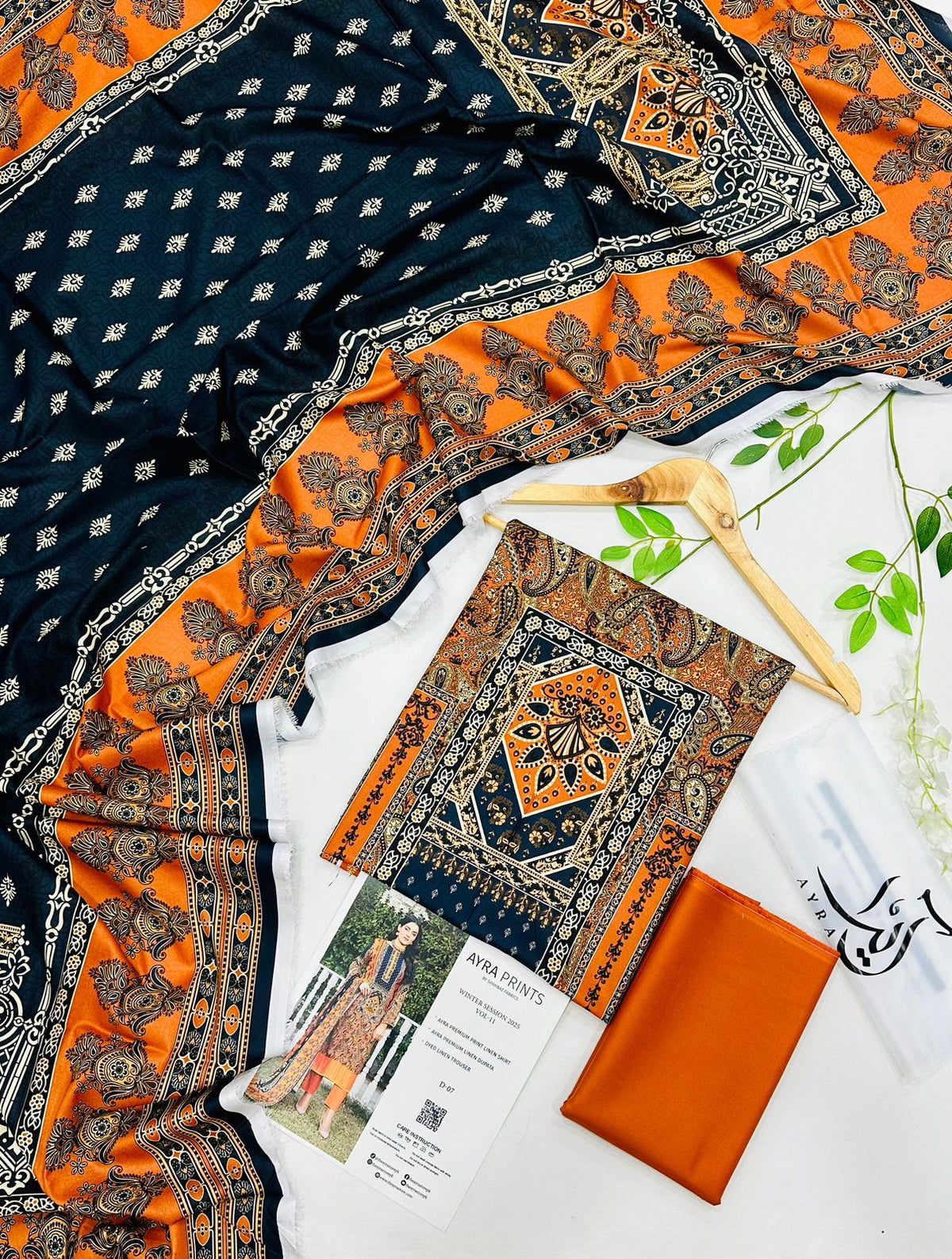 AYRA Prints – Premium Linen 3 Piece Suit | Best