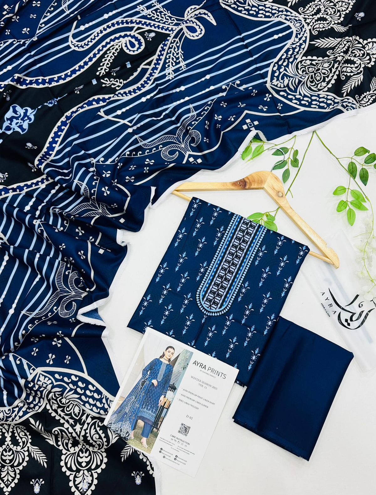 AYRA Prints – Premium Linen 3 Piece Suit | Best