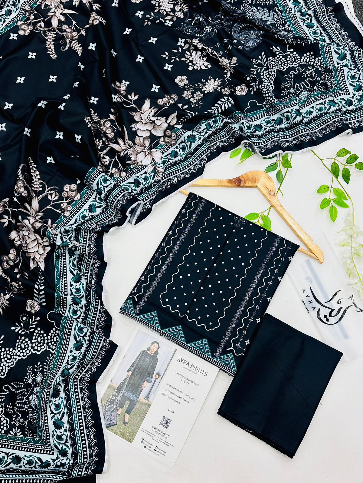 AYRA Prints – Premium Linen 3 Piece Suit | Best