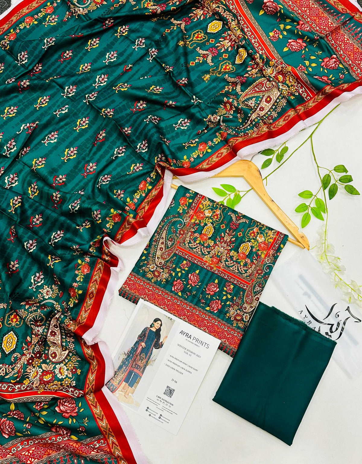 AYRA Prints – Premium Linen 3 Piece Suit | Best