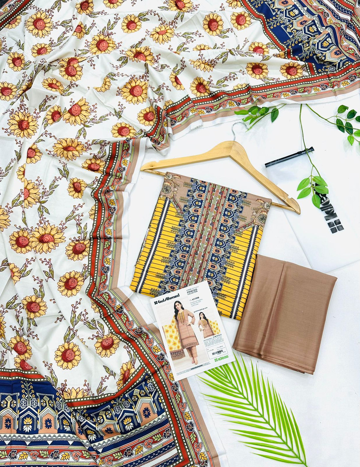 Gul Ahmed Linen – Premium 3PC Linen