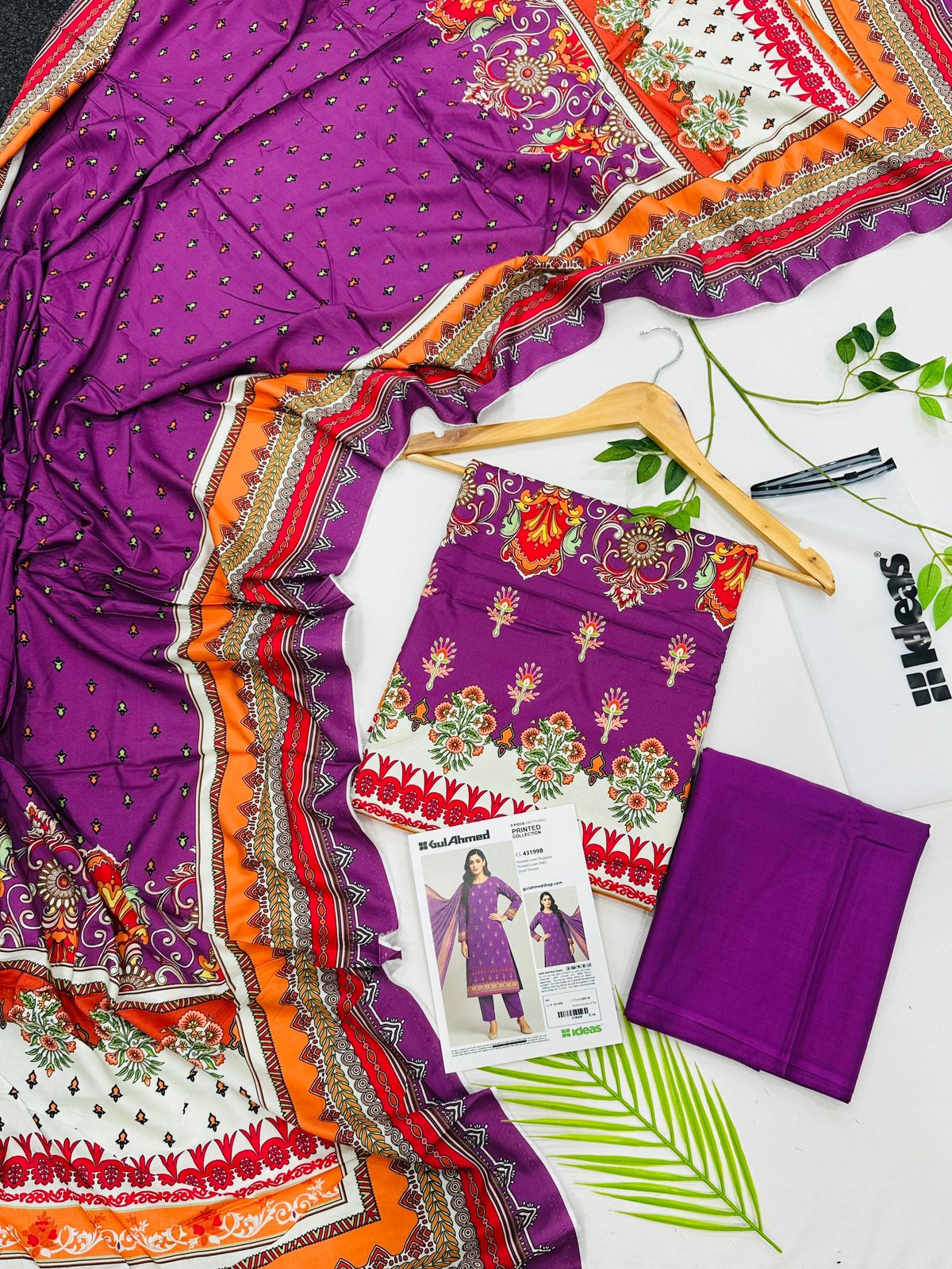 Gul Ahmed Linen – Premium 3PC Linen