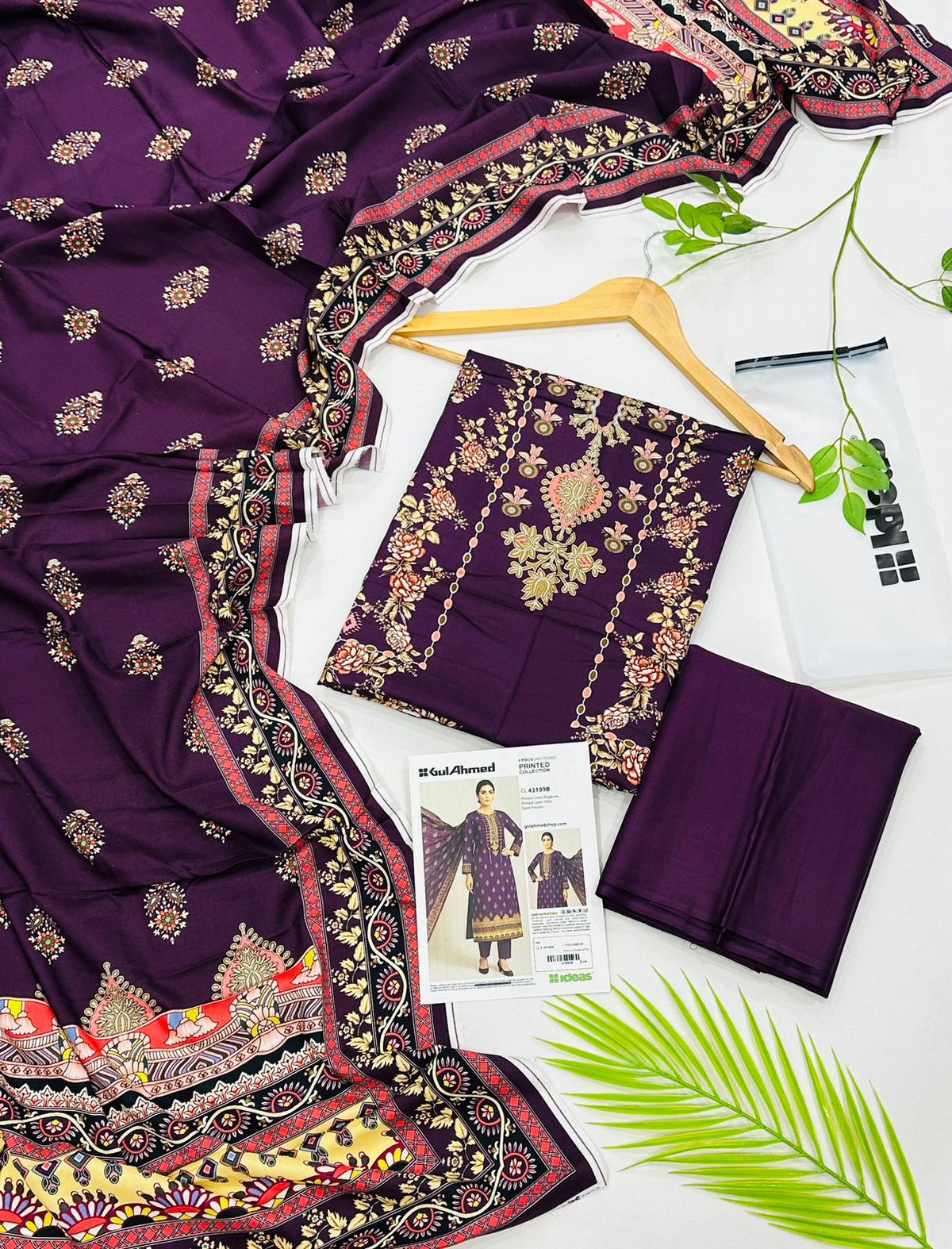 Gul Ahmed Linen – Premium 3PC Linen
