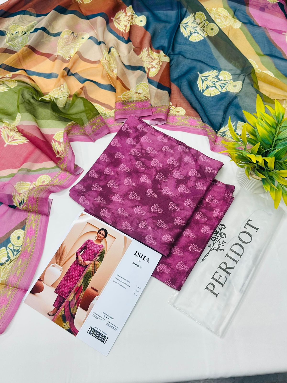 Isha by Peridot – Premium Viscose 3PC