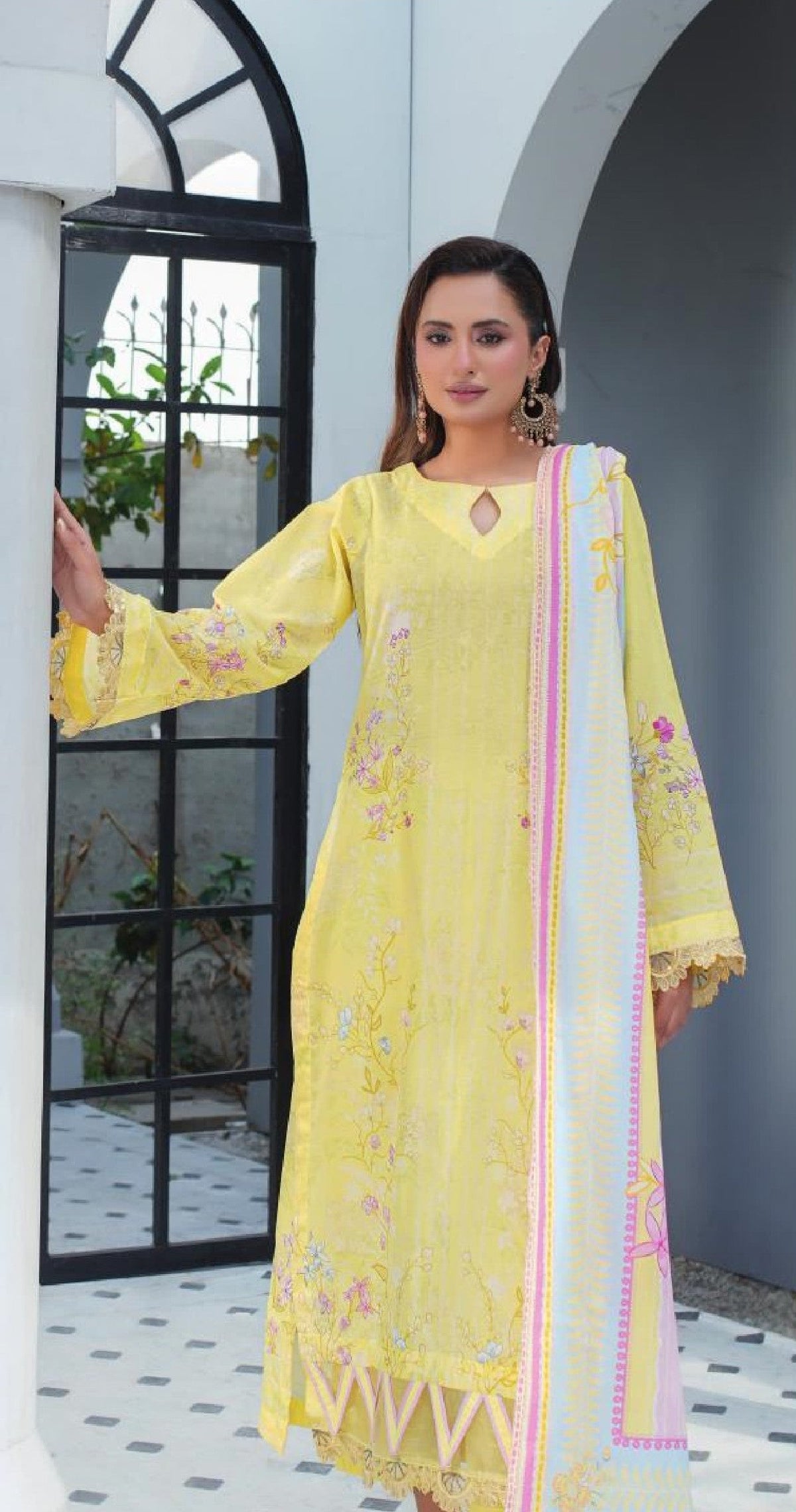 LALA by Madham Unstitched Lawn 3PC