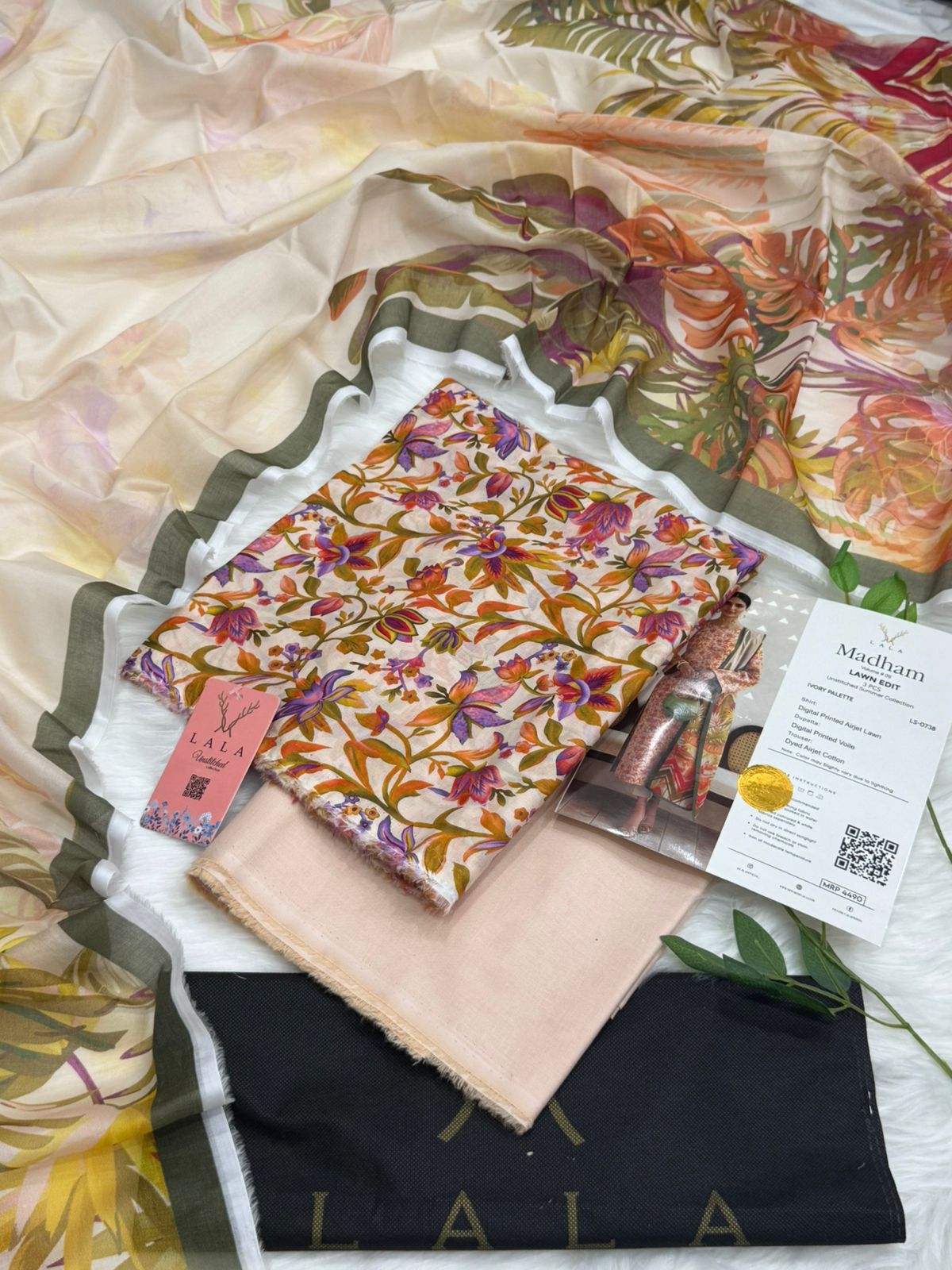Lala Madham Lawn 3PC Printed
