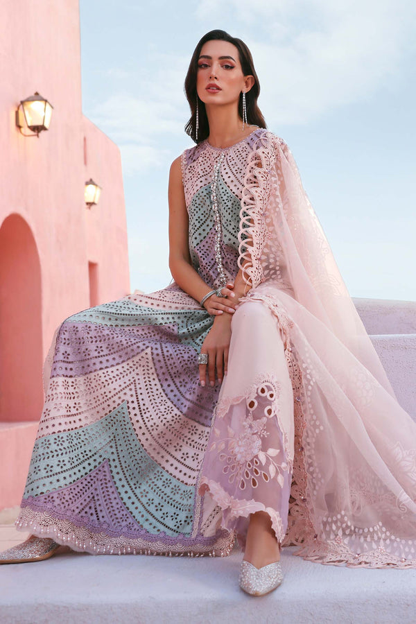 Maria.B Lux Emb Lawn 3PC