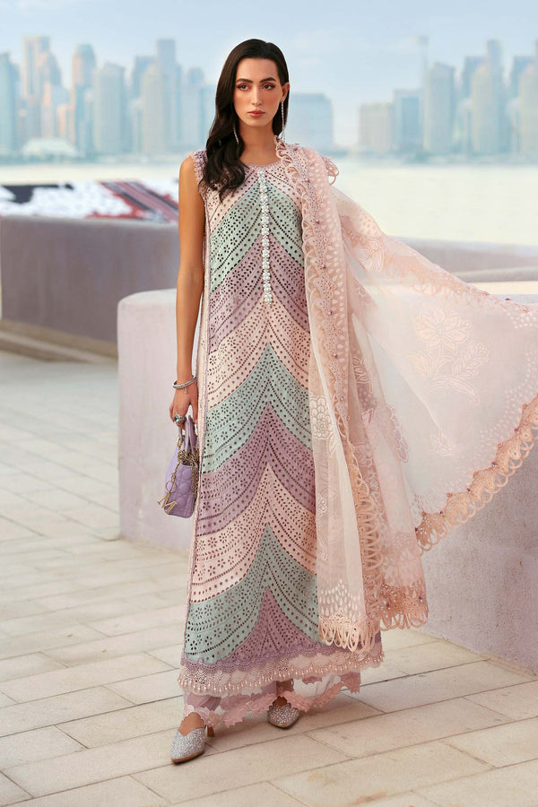 Maria.B Lux Emb Lawn 3PC