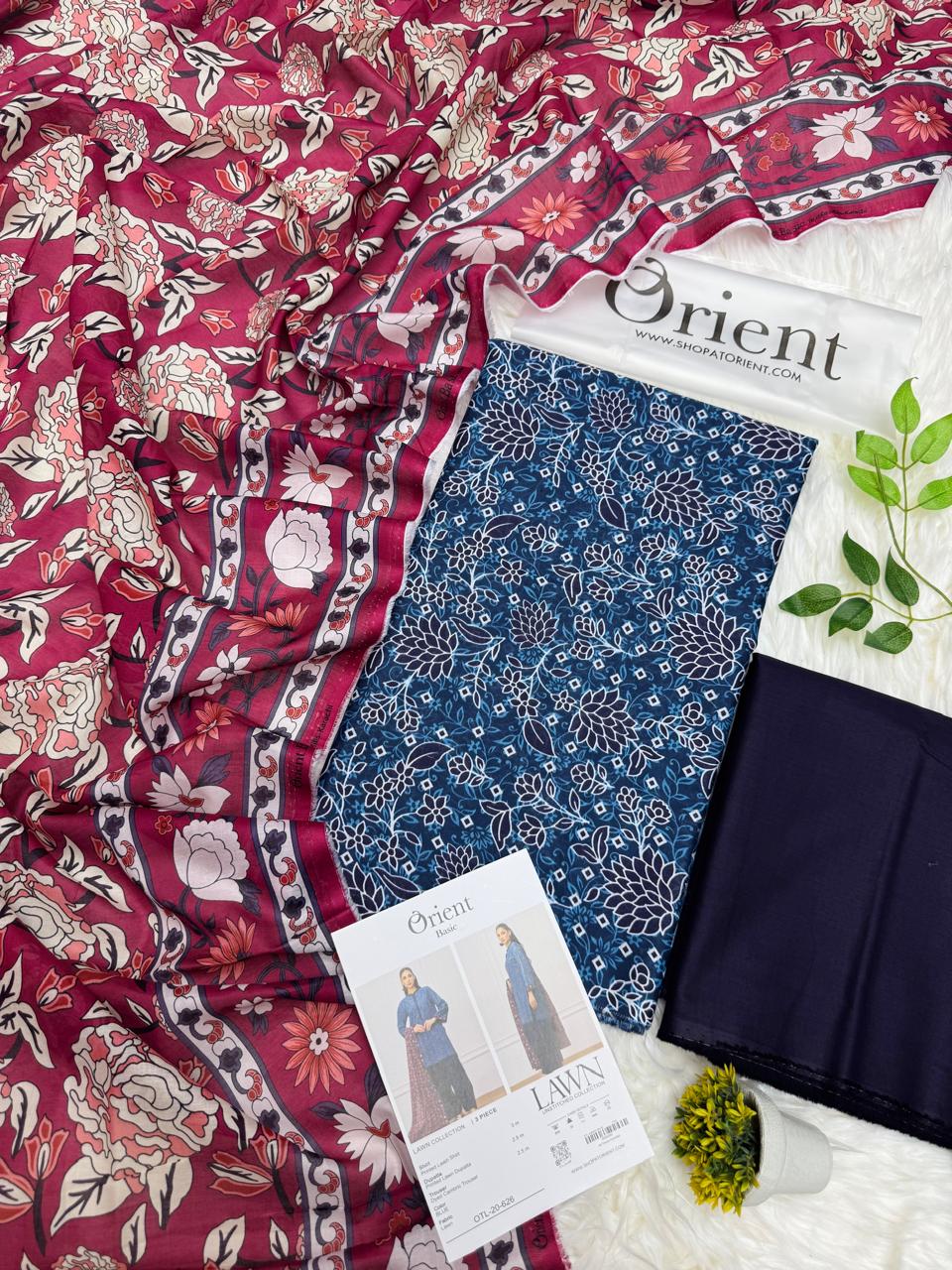 Orient Original Lawn 3PC Printed